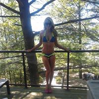 Mackenzie White in a bikini