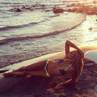 Mackenzie White in a bikini