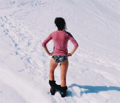 Anonymous in a bikini - ass