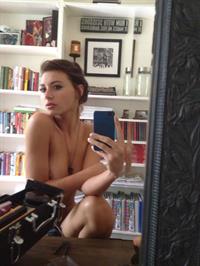 Aly Michalka taking a selfie