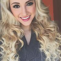 Anna Faith Carlson taking a selfie