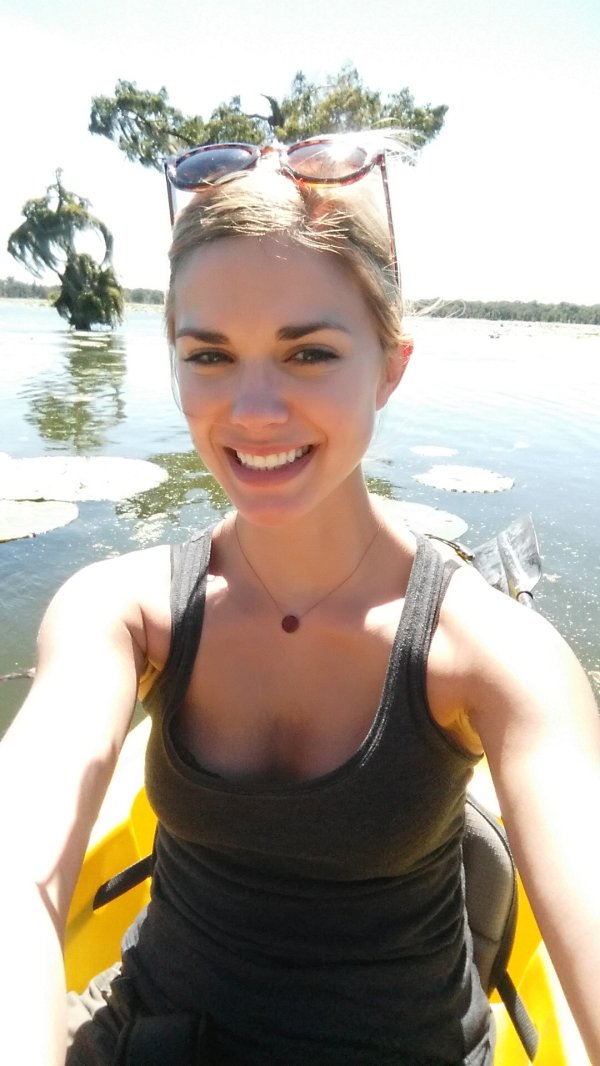 Anonymous taking a selfie