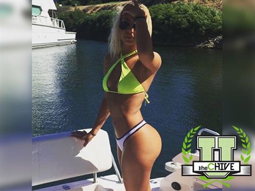 Anonymous in a bikini