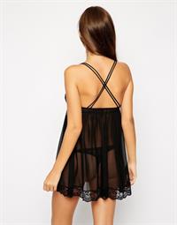 Gabriela Salles in lingerie - ass