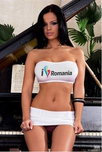 Black Angelica in a bikini