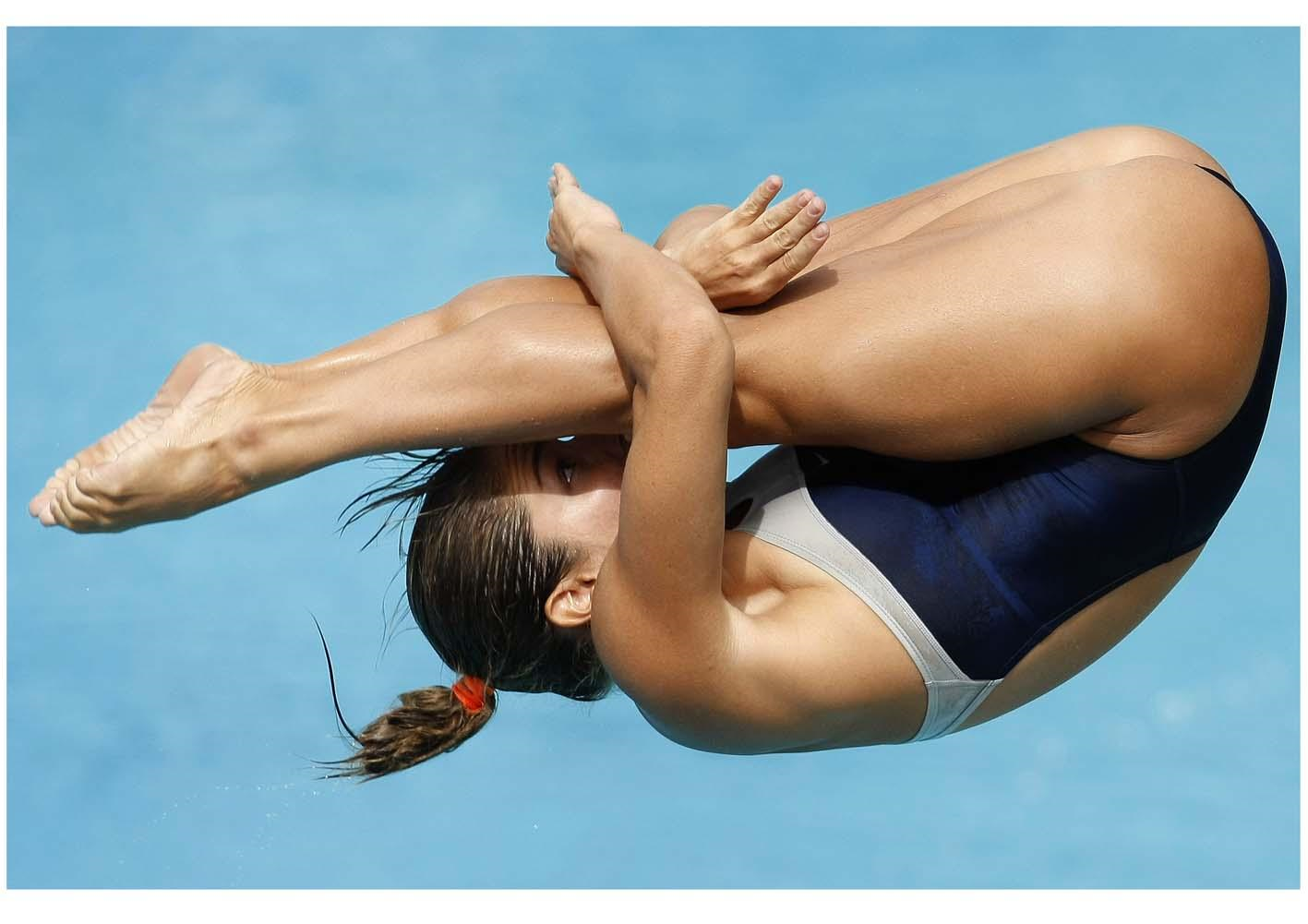 Juliana Veloso was a diver for Brazil in the 2012 London Olympics