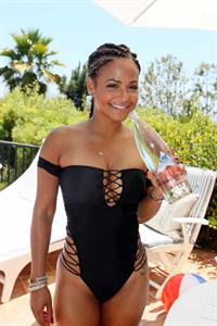 Christina Milian in a bikini