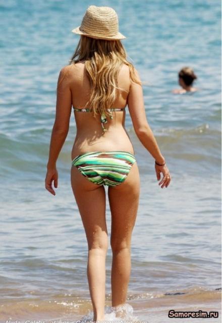 Ashley Tisdale in a bikini - ass