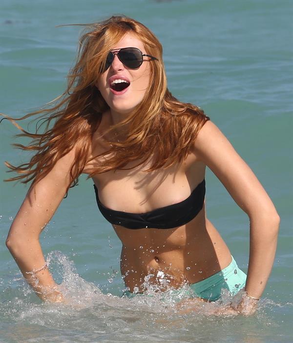 Bella Thorne in a bikini