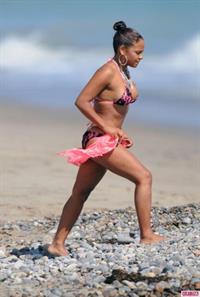 Christina Milian in a bikini