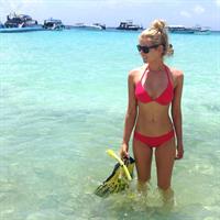 Sheridyn Fisher in a bikini