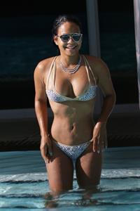 Christina Milian in a bikini