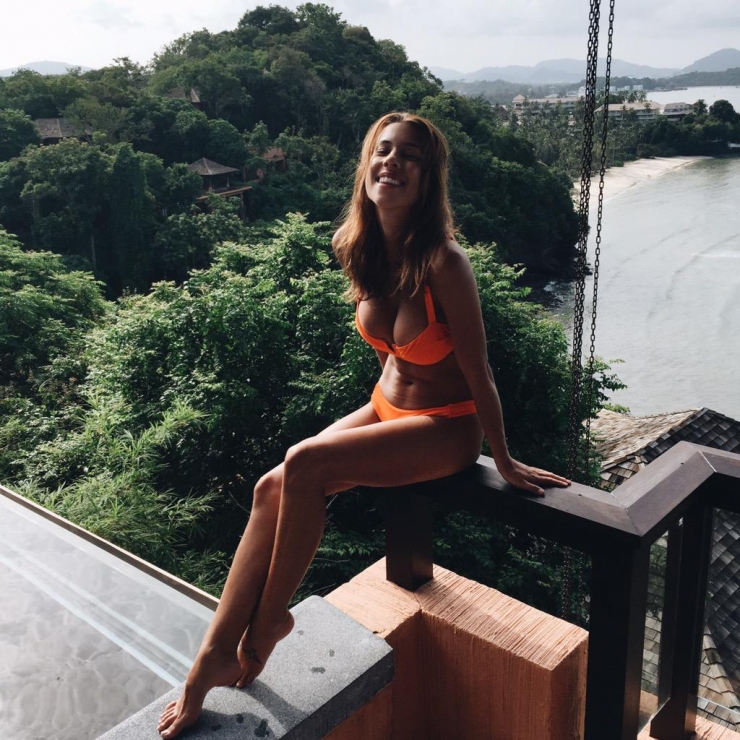 Devin Brugman in a bikini