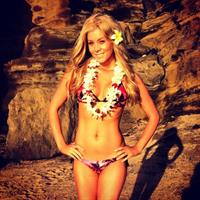 Sheridyn Fisher in a bikini