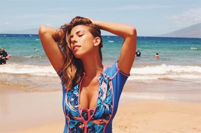 Devin Brugman in a bikini