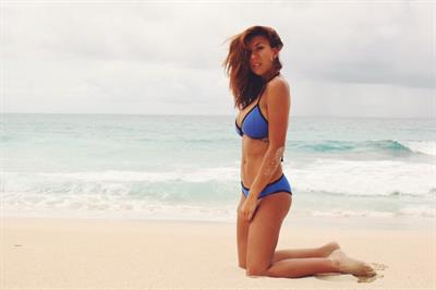 Devin Brugman in a bikini