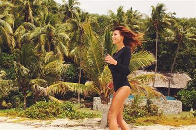 Devin Brugman in a bikini