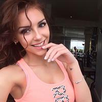 Galina Dubenenko taking a selfie