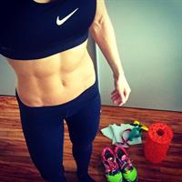 Adrienne Koleszár taking a selfie