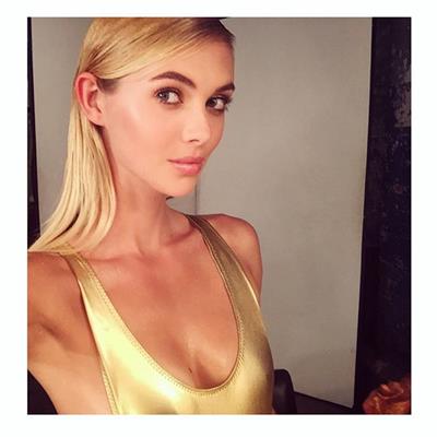 Megan Williams taking a selfie