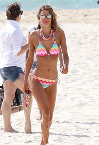 Camille Rowe in a bikini