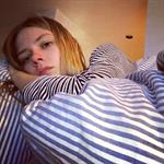 Caroline Brasch Nielsen taking a selfie