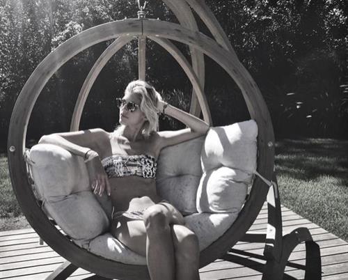 Devon Windsor in a bikini