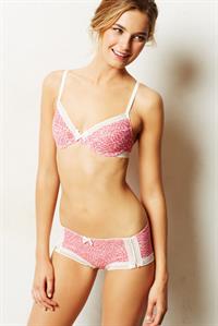 Bridget Malcolm in lingerie