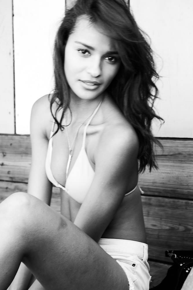 Gracie Carvalho in a bikini