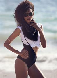 Cora Emmanuel in a bikini