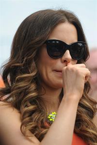 Kate Beckinsale Richard Beckinsale plaque unveiled at College House Junior School in Nottingham July 17-2013 