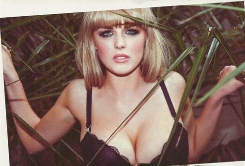 Danielle Sharp in lingerie