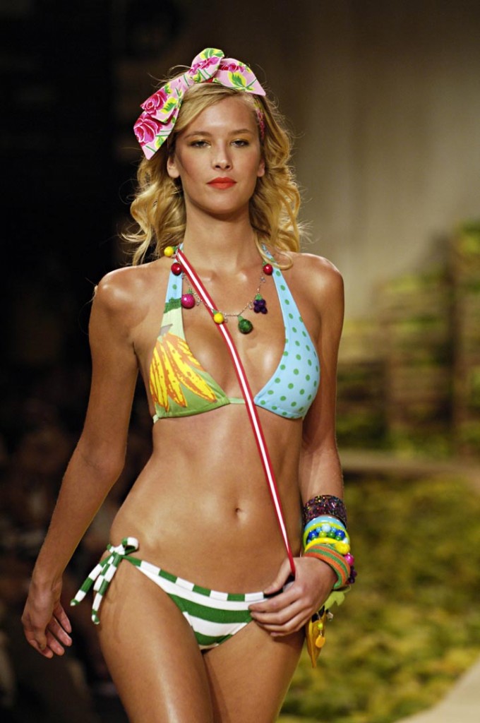 Gianne Albertoni in a bikini