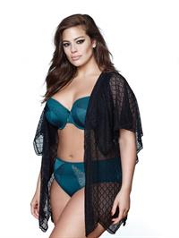 Ashley Graham in lingerie