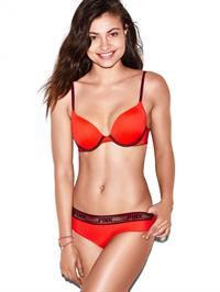 Yara Khmidan in lingerie