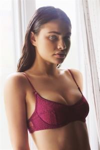 Yara Khmidan in lingerie