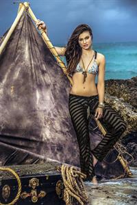 Yara Khmidan in a bikini