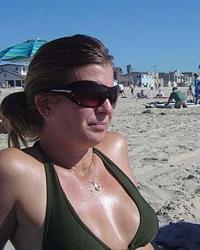 Anonymous in a bikini