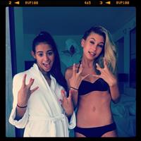 Hailey Bieber in a bikini