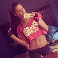 Kelly Karloff taking a selfie