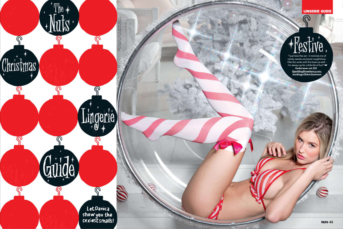 Danica Thrall in a bikini