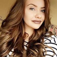 Fie Laursen taking a selfie