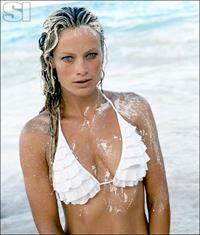 Carolyn Murphy in a bikini