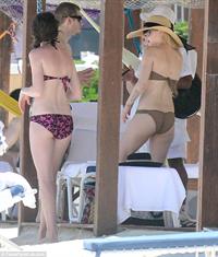 Avril Lavigne in a bikini