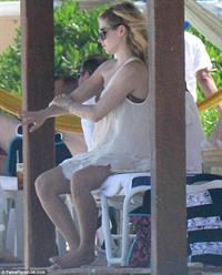 Avril Lavigne in a bikini