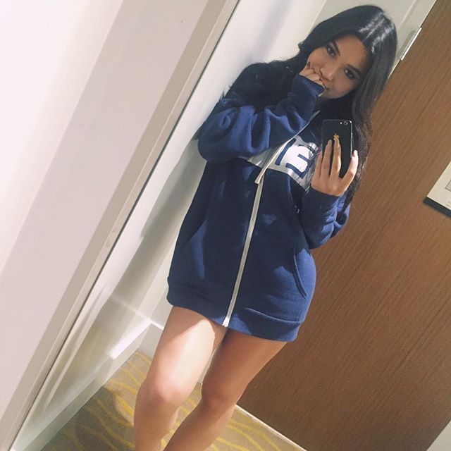 Julia Kelly taking a selfie