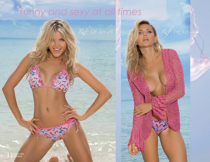 Tetyana Veryovkina in a bikini