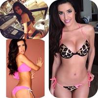 Mercedes Terrell in a bikini