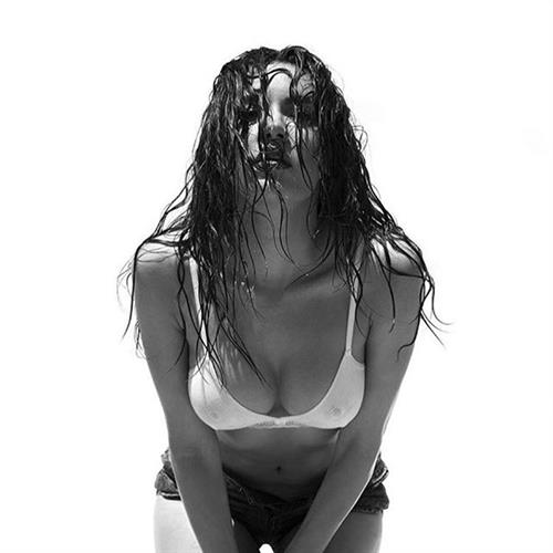 Mercedes Terrell in a bikini