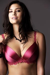 Lauren Mellor in lingerie